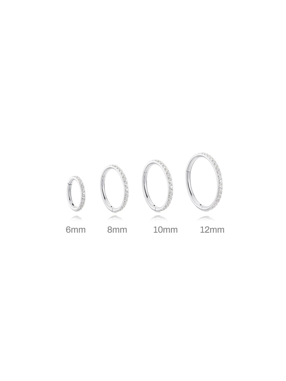 KOSINER Titanium Delicate Multi-Sized Hoop