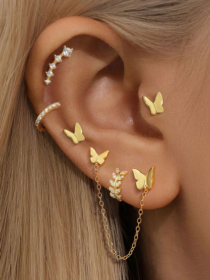 KOSINER 925 Sterling Silver Versatile Multi-Style Set