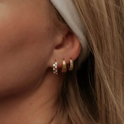 Rue Brushed Hoops