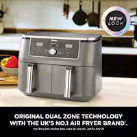 Ninja MAX 6-in-1 Dual Zone Air Fryer 9.5L – DZ400UK