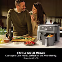 Ninja MAX 6-in-1 Dual Zone Air Fryer 9.5L – DZ400UK