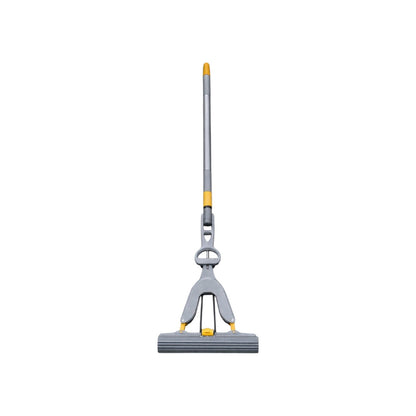Double Squeeze Floor Sponge Mop – Hands-Free Lazy Cleaning Mop with Super Absorbent Sponge