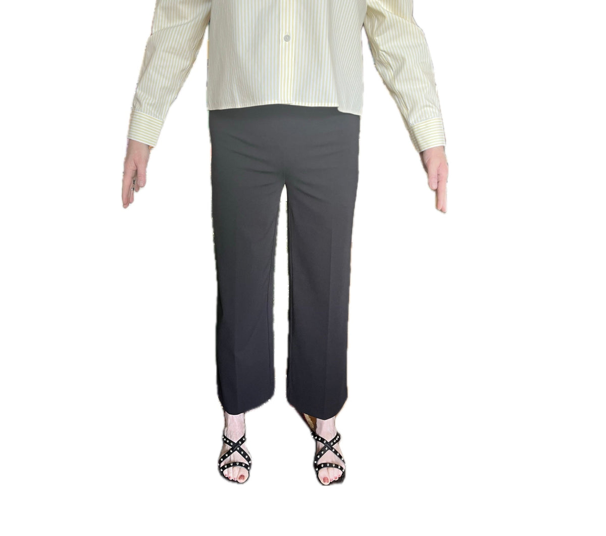 Kathryne 28” Wide Leg Ankle Pant