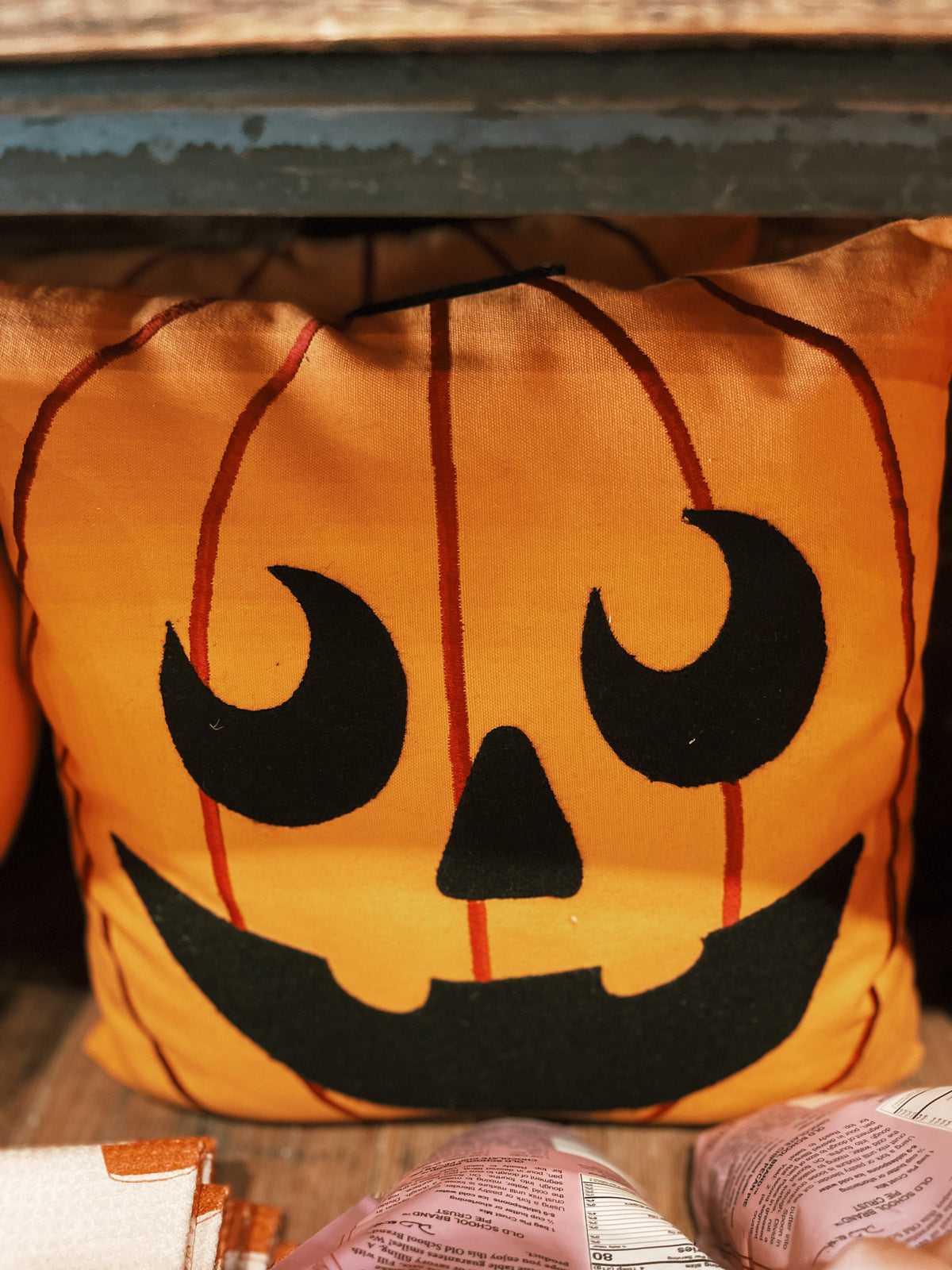 Halloween Pumpkin Pillow
