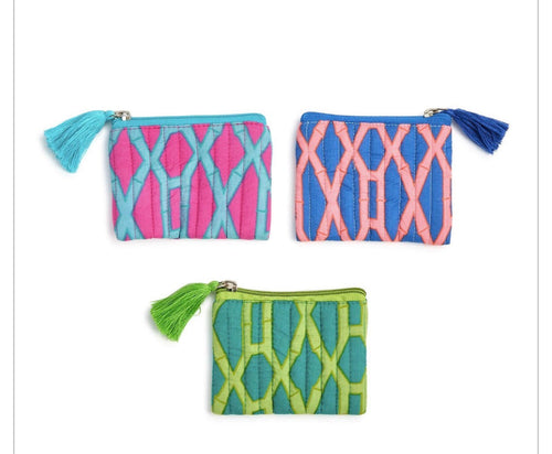 Bamboo Printed Pouch-Small