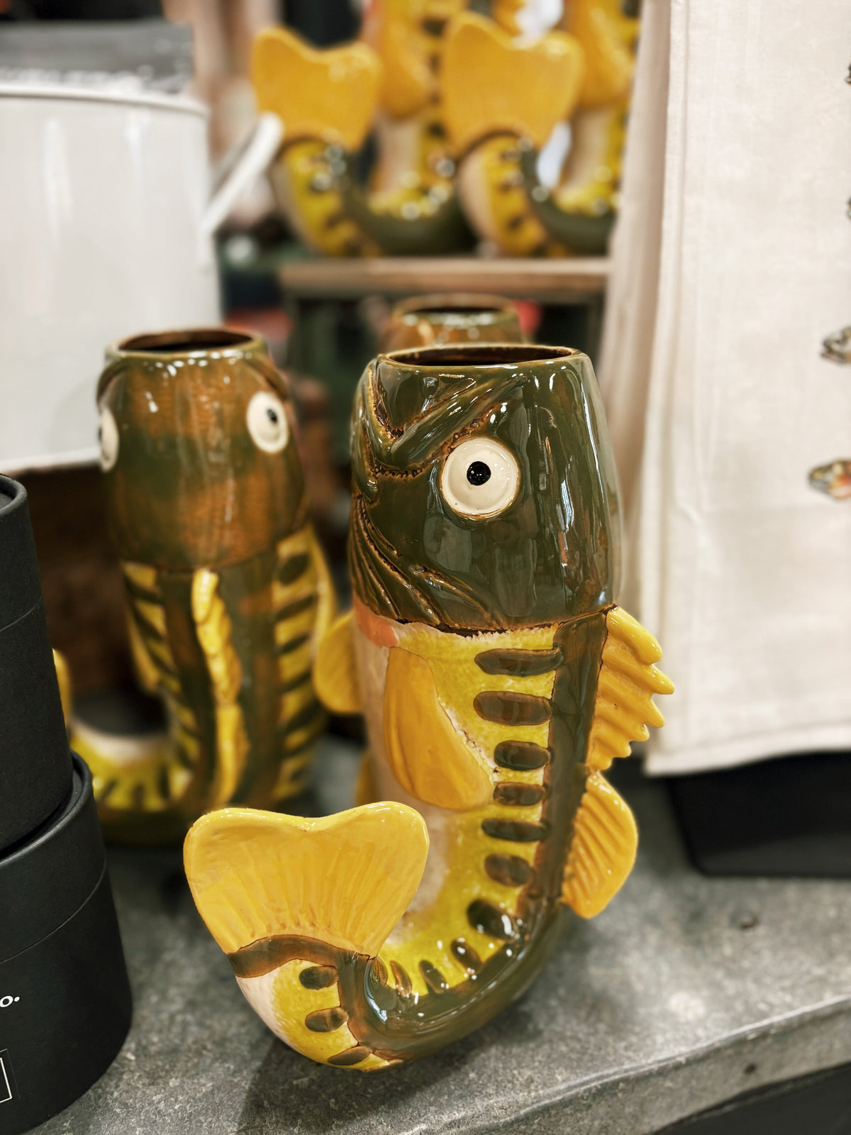 Largemouth Bass Vase