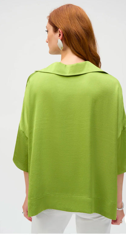 Joseph Ribkoff Satin Boxy Top
