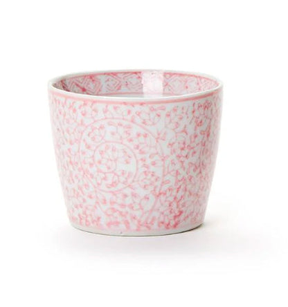 Pink Chinoiserie Cachepot