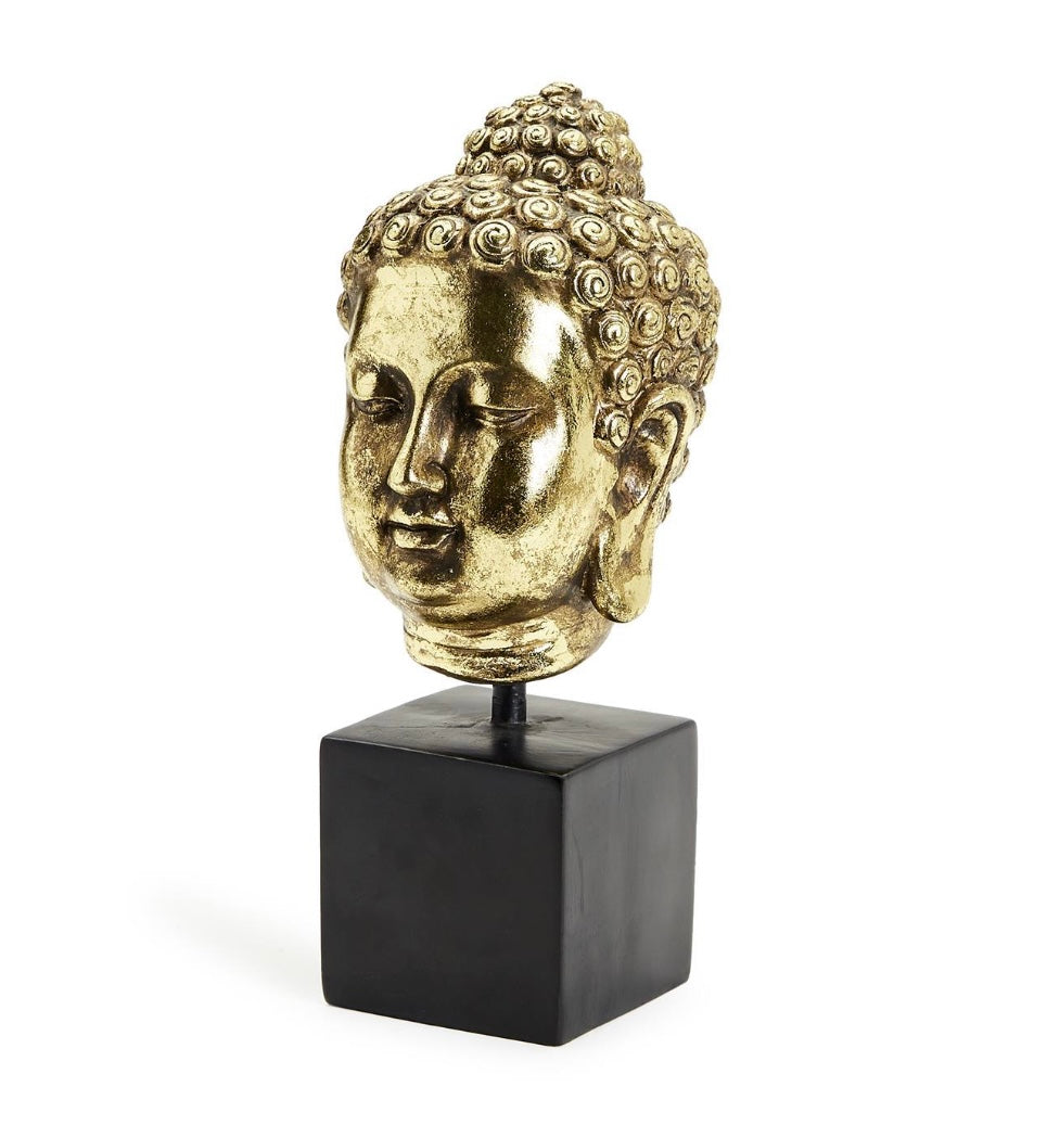 Buddha Head on Pedistal
