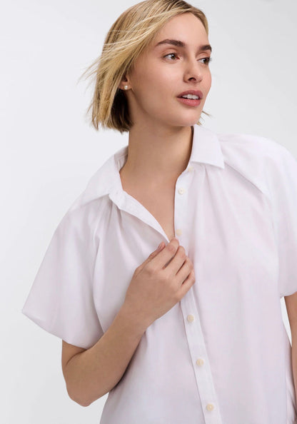 Paula Solid Puff Sleeve Top