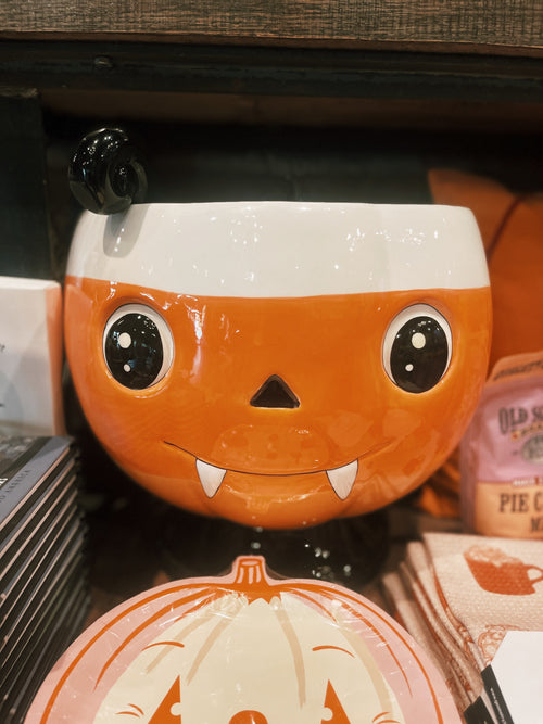 Candy Corn Punch Bowl with Ladle (PICK-UP ONLY)