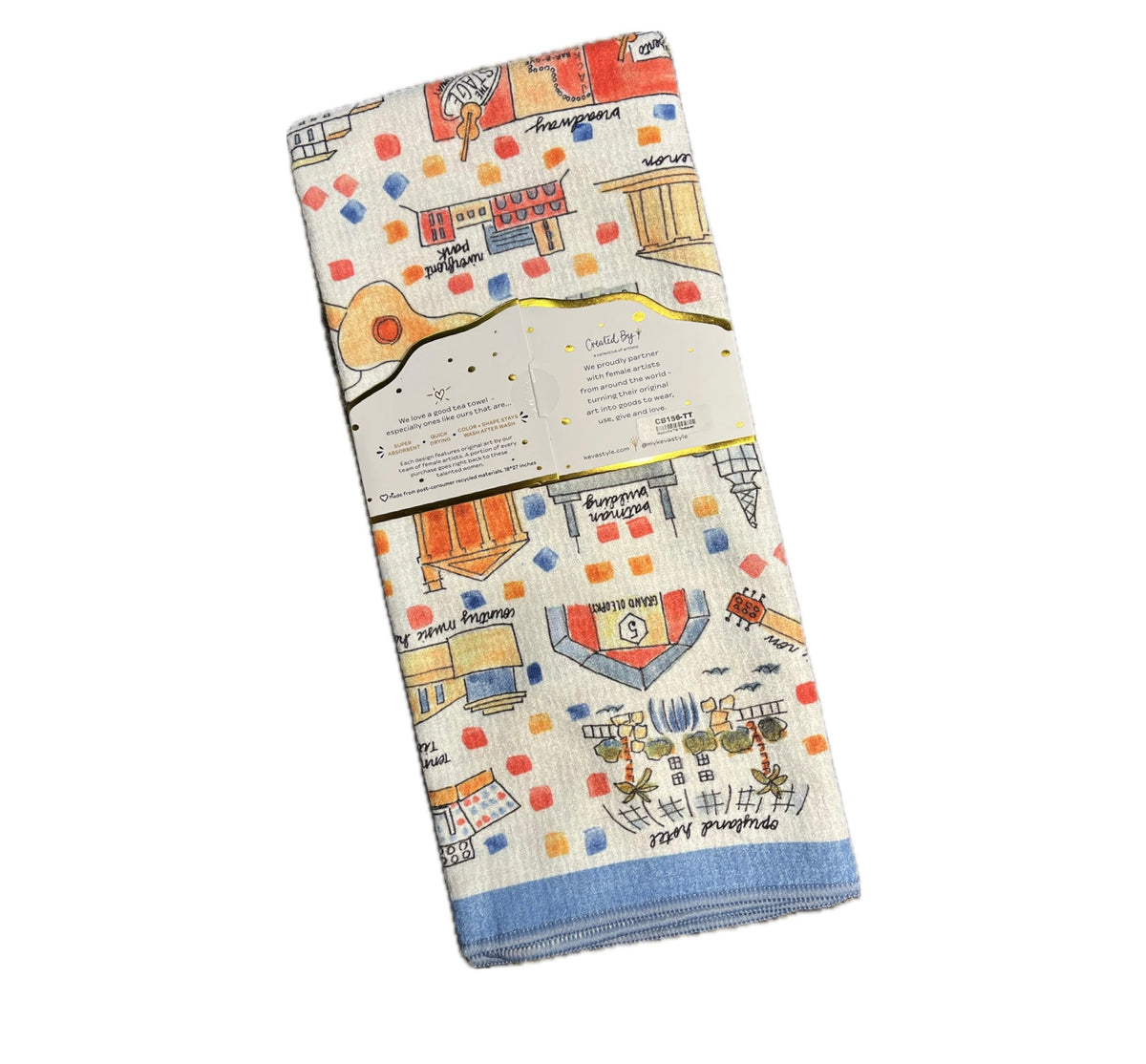 Nashville Double Sided Tea Towel