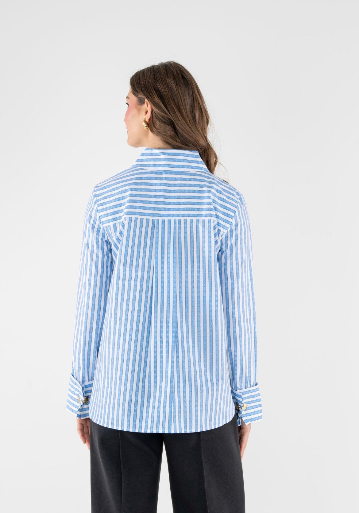 Classic Oxford - French Blue Stripe