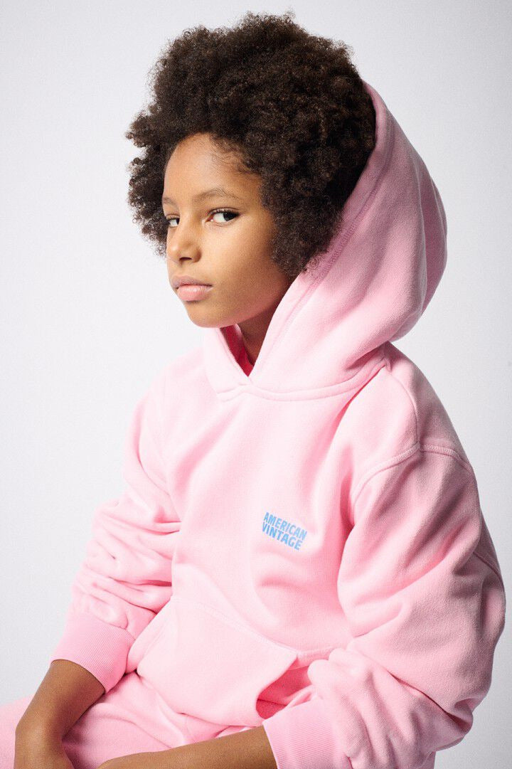 AMERICAN VINTAGE IZUBIRD HOODIE - VINTAGE COTTON CANDY