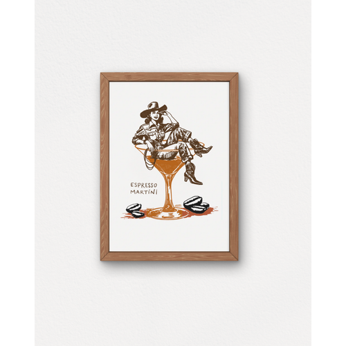 "Espresso Martini" Small Poster