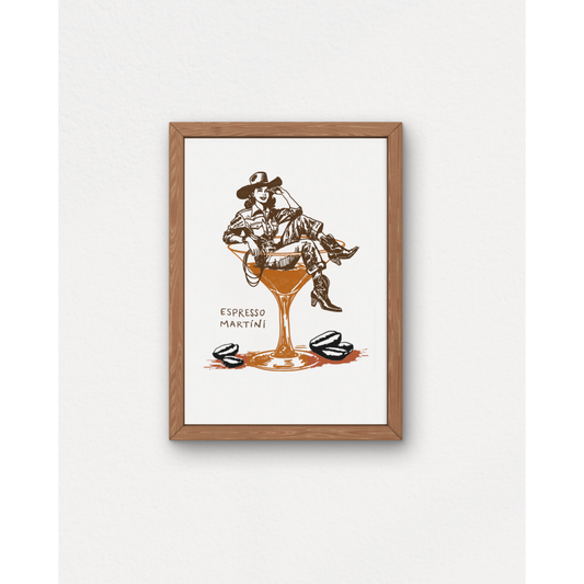 "Espresso Martini" Small Poster