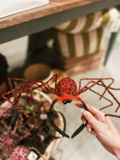 Leopard Print Spider Headband