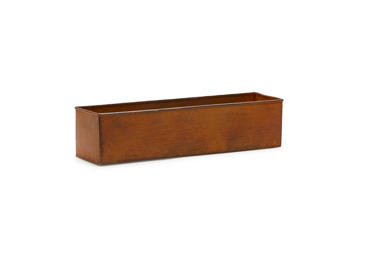 Set of Four Metal Window Boxes