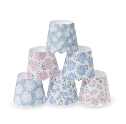 Hydrangea Paper Lamp Shade Cover