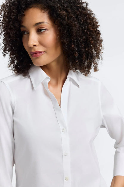 Mary No-Iron Top-Red