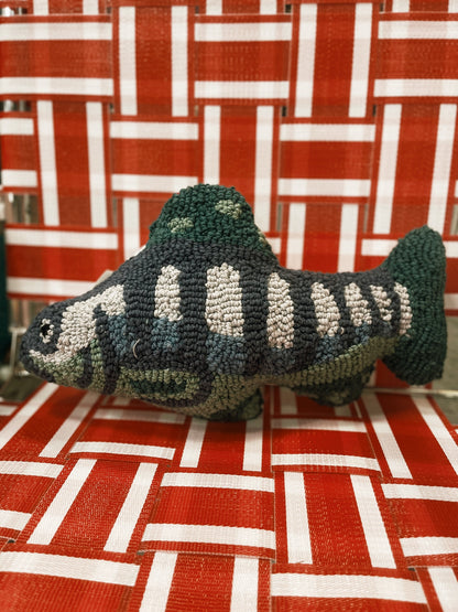 Woven Fish Pillow