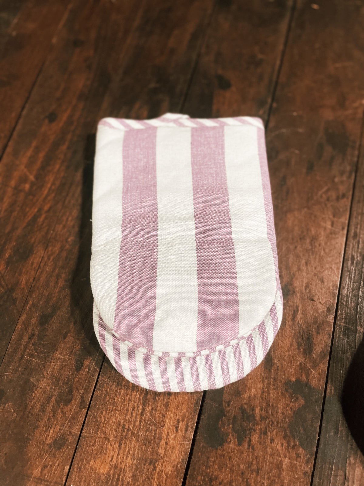 Striped Oven Mitt