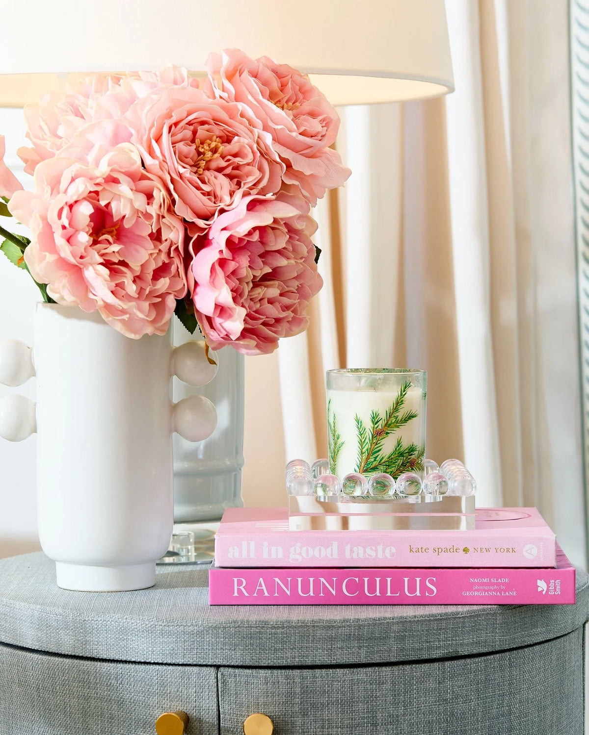 Bubble Lucite Tray