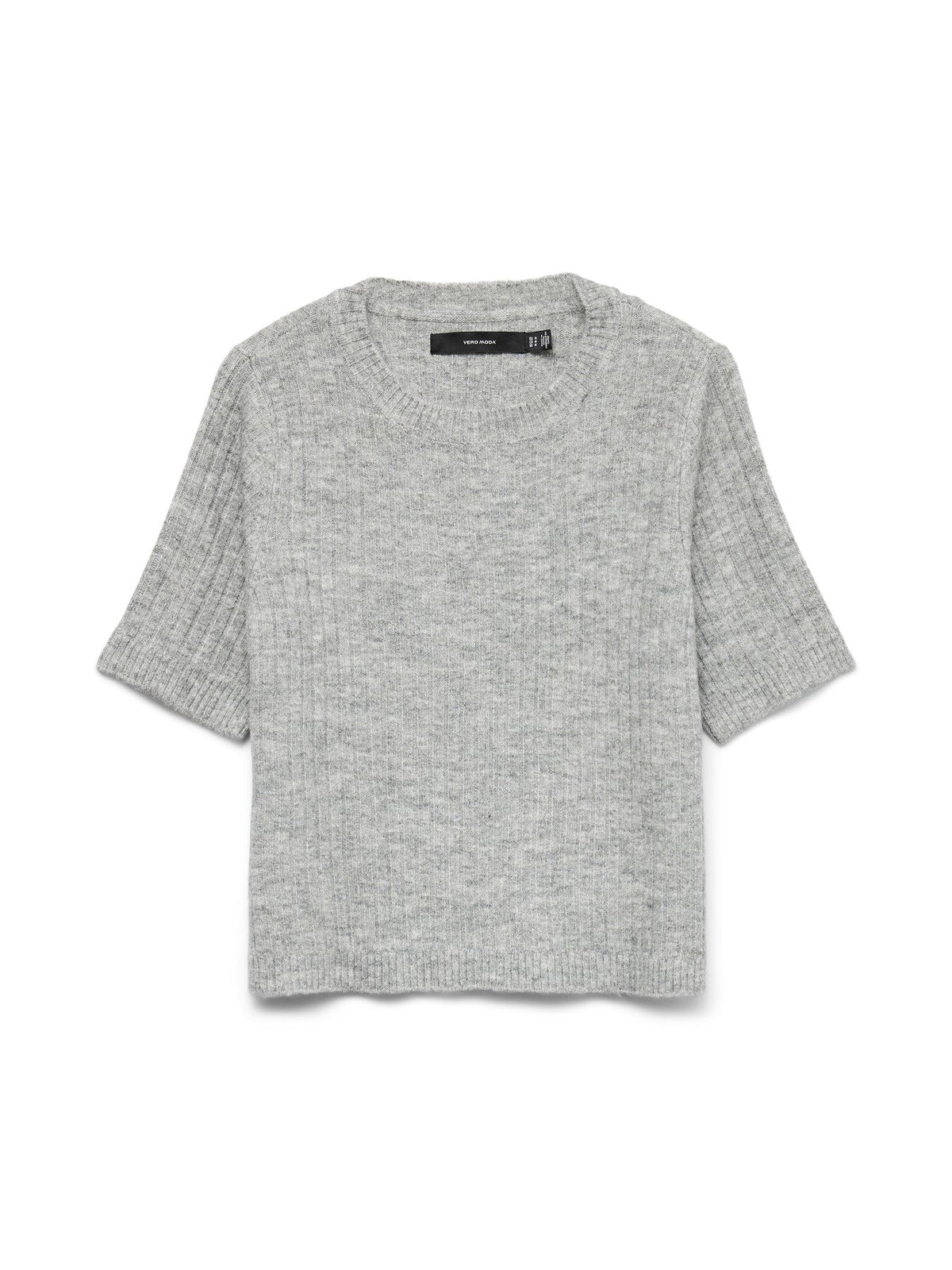 Sally Grey Knitted T-shirt