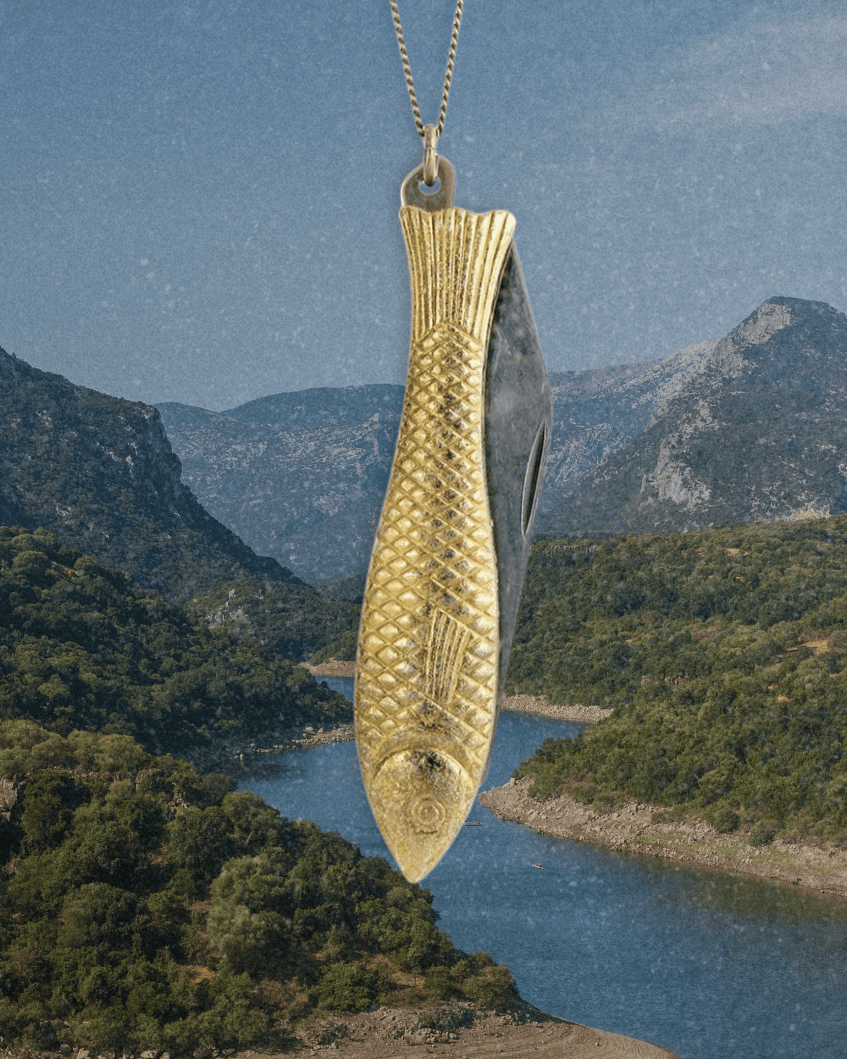 Fish Knife Necklace
