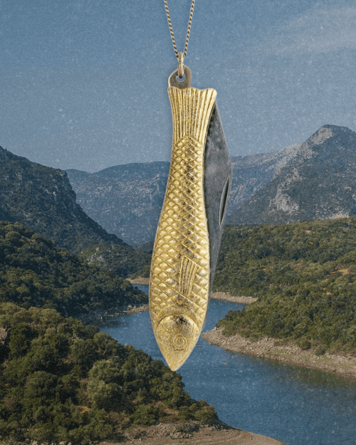Fish Knife Necklace
