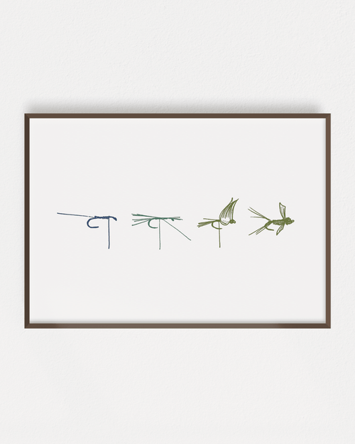 "Fly Tie" Poster