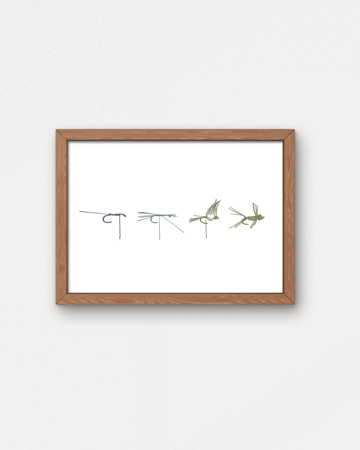 "Fly Tie" Small Poster