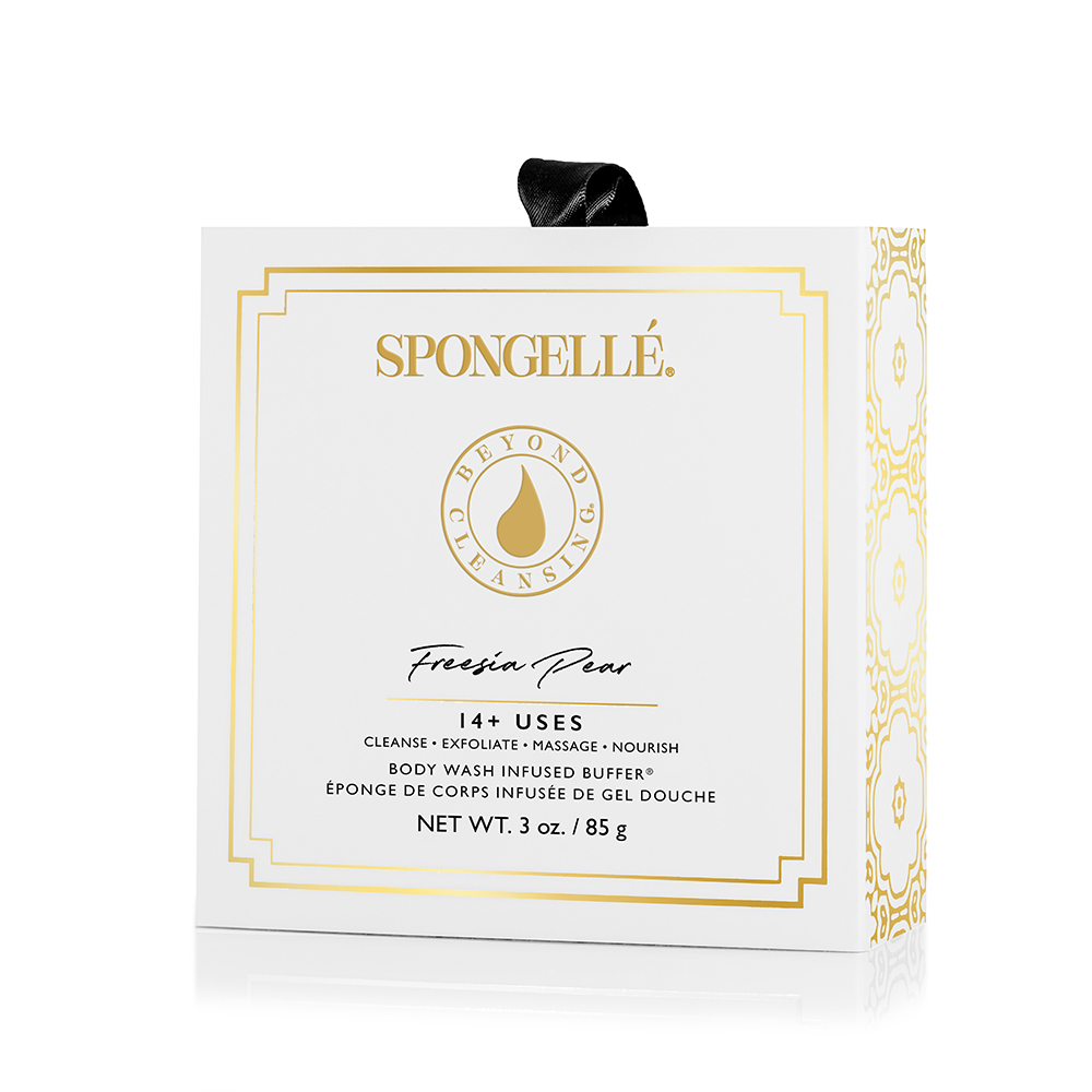 Spongellé Freesia Pear Boxed Flower