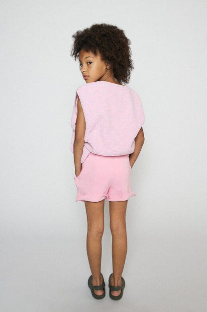 AMERICAN VINTAGE KIDS SHORTS IZUBIRD - VINTAGE PINK