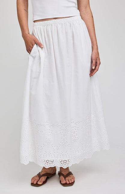 Elodie Skirt - White