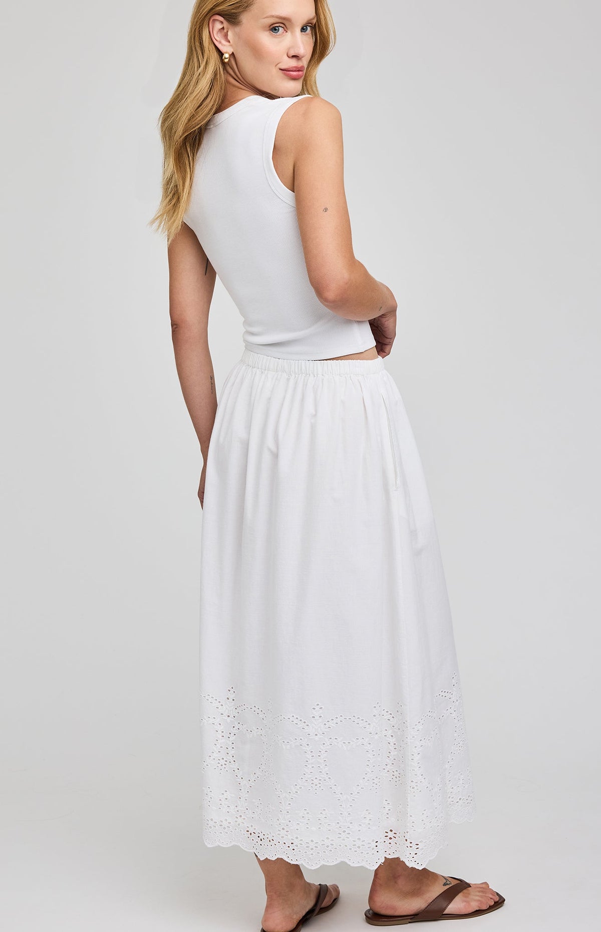 Elodie Skirt - White