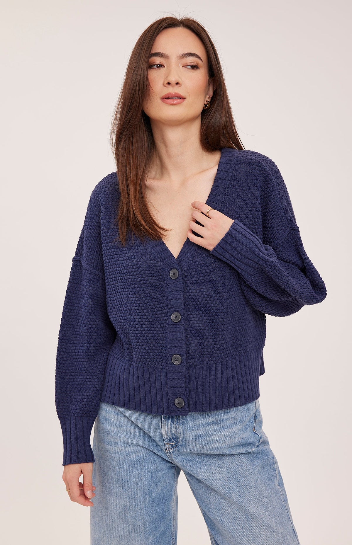 Jennalee Cardigan - Navy