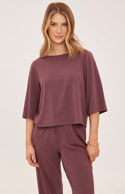Aimee Top- Mulberry