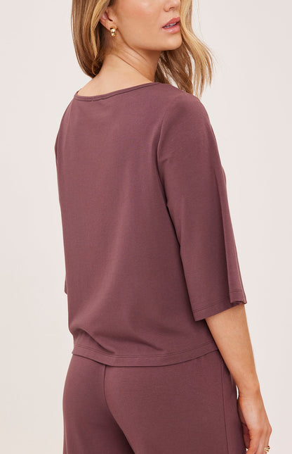 Aimee Top- Mulberry
