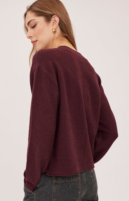 Wanda Pullover Sweater- Fig