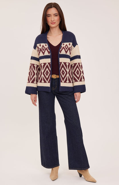 Dorian Cardigan- Navy