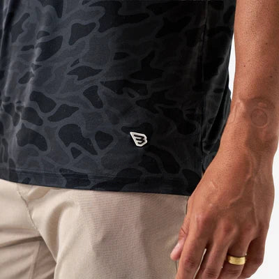 Burlebo - Go-to-Tee - Black Camo