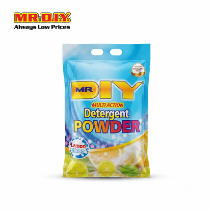 (MR.DIY) Lemon Detergent Powder Laundry Cloth (2kg)