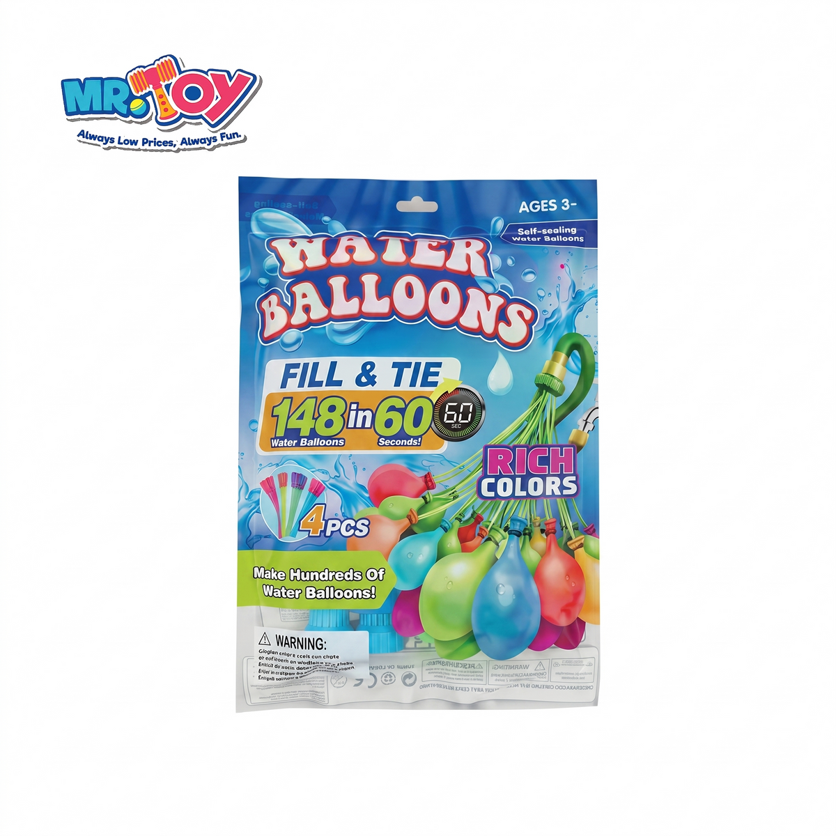 (MR.DIY) Fun Splash Water Balloon Pack