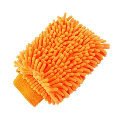 Microfiber Double-Sided Cleaning Gloves - Ideal for House and Car Cleaning
