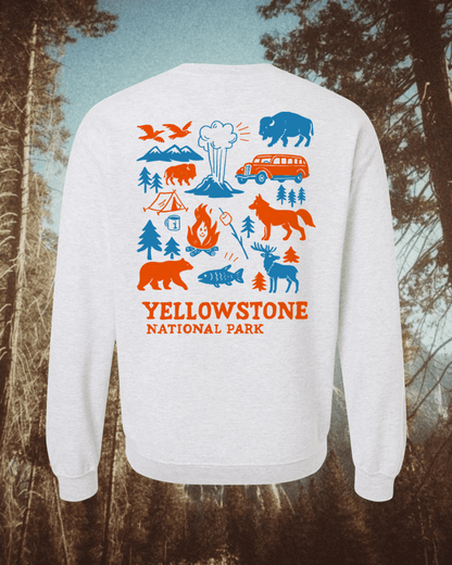 "Camp Yellowstone" Pullover
