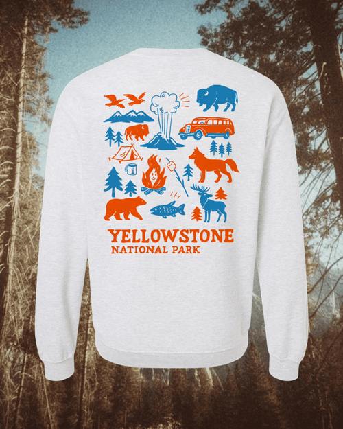 "Camp Yellowstone" Pullover