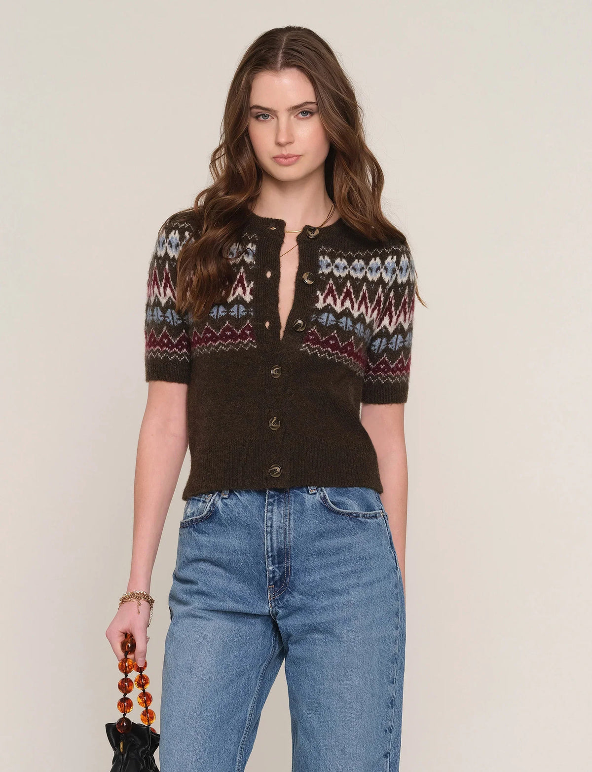 Positano Cardigan - Olive