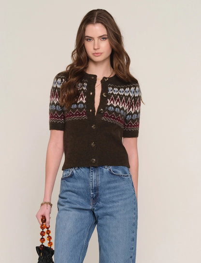 Positano Cardigan - Olive