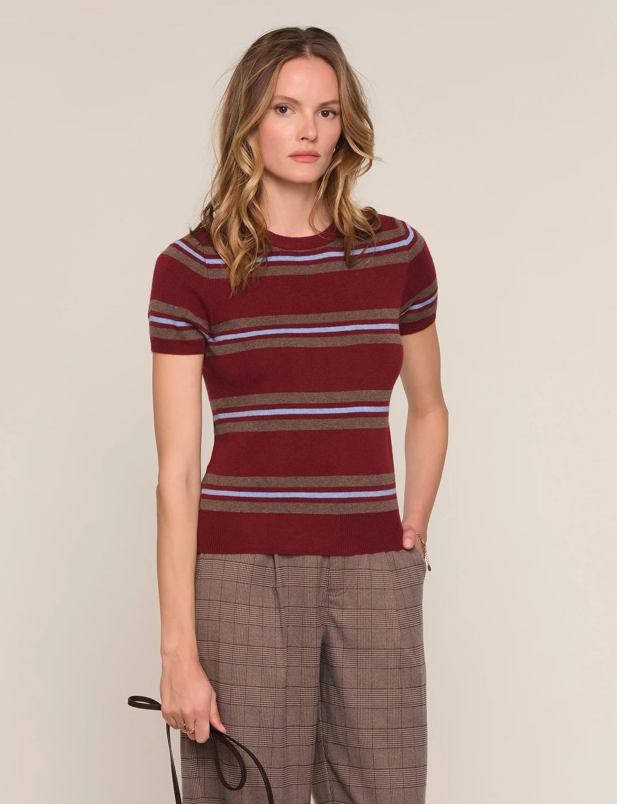 Brenna Top - Merlot